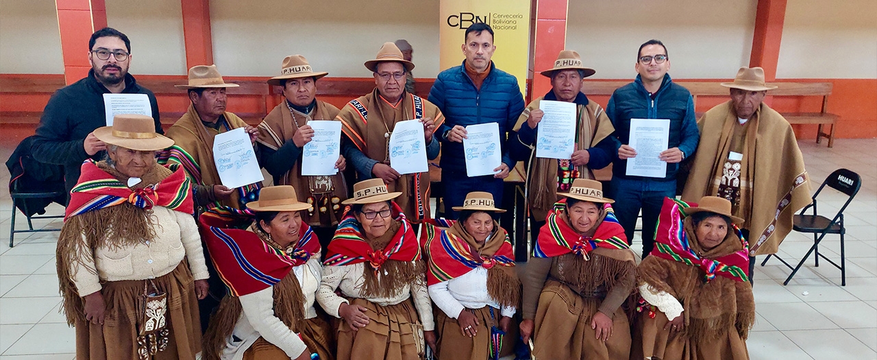 CBN extiende su apoyo a Huari con proyectos sociales para los próximos cuatro años