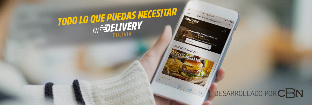 CBN lanza la plataforma Delivery Bolivia para acercar a consumidores y tiendas