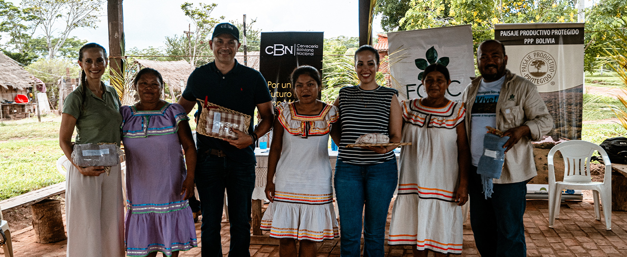 Con la firme decisión de salir adelante, la comunidad Santa Rita da el primer paso para restaurar sus suelos